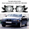 1 Paar links und rechts Nebelscheinwerfer ohne Glühlampen Ersatz-Kit für BMW E39 1999-2004