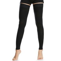 1 Paar Oberschenkel-Kompressionsstrümpfe Männer Frauen 20-30 mmHg Kompressionsstrümpfe Kompressionshülsen gegen Krampfadernschwellung