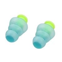 1 Paar Ohrstöpsel Zweifarbige Ohrstöpsel zur Geräuschreduzierung Komfortable Geräuschverhütung Lernen Schlafluftreisen Schalldämmung Ohrstöpsel