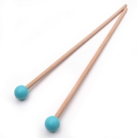 1 Paar professionelle Xylophon Marimba Mallet Drumsticks Percussion Parts Länge 365mm