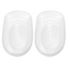 1 Paar Silikon Heel Einlegesohlen-Schuh-Kissen-Auflage Transparent Pad Massage-Schutz-Absatz-Schuh-elastische Fußpflege Anti-Rutsch