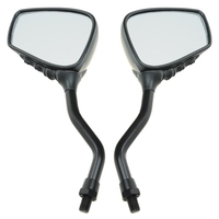 1 Paar Universal Motorrad Aluminium Legierung Lenker Schädel Hand Muster Ghost Claw Verstellbare Rearview Side Glass Mirror Modified Zubehör für Street Cars Scooters