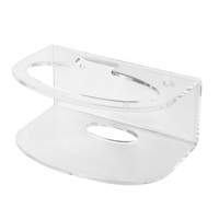 1 Packung Acryl-Wandhalterung Kompatibel mit Orbi Dual Band WiFi 6 RBK351 / 352/353,  transparent