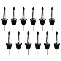1 Packung Liquor Bottle Pourers Edelstahl-Ausgießer