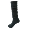 1 Pair Women Girls High Stockings Knee High Socks Japanese Student Style Solid Color Casual Socks