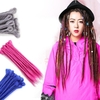 1 Paket 10 STÜCKE Handmade Dreadlocks Extensions Mode Reggae Häkeln Hip-Hop Synthetische Dreads Häkeln Flechten Haar BD