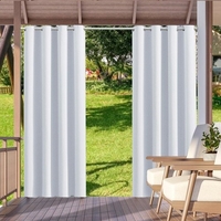 1 Panel Außen- und Innenvorhang Sonnenschutzvorhänge mit Sichtschutz
