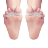 1 Para Gel Toe Separator Toe Stretchs Zeh Spacer Entlasten Bunion Zehe Glätteisen Achilles Bahre Für Männer & Frauen