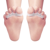 1 Para Gel Toe Separator Toe Stretchs Zeh Spacer Entlasten Bunion Zehe Glätteisen Achilles Bahre Für Männer & Frauen