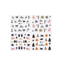 1 stück / 12 sätze Nagel Maniküre Decals Weihnachten Aufkleber Set Nail art DIY Tools