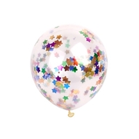 1 Stück 12-Zoll-transparenter magischer Latexballon