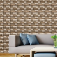 1 stück 30 * 30 cm Wasserdichte Wandverkleidung 3D DIY Tapeten