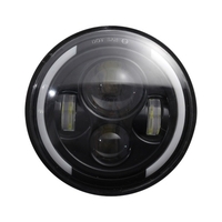 1 Stück 7 Zoll runde LED-Frontscheinwerfer Ersatz für Jeep Wrangler JK LJ TJ CJ