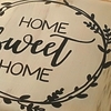 1 Stück dekorative rustikale Holz Zeichen Home süße Zeichen Plakette Housewarming Geschenk Bauernhaus Stil Distressed Ornament