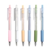 1 Stück nachfüllbare und einziehbare Gel-Tintenstifte 0, 5 mm schwarzer Tinten-Gelstift mit 6 Tintennachfüllungen für Erwachsene im Büro