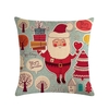 1 Stück Santa Claus Weihnachtsschmuck Kissenbezug