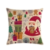 1 Stück Santa Claus Weihnachtsschmuck Kissenbezug
