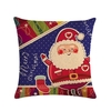 1 Stück Santa Claus Weihnachtsschmuck Kissenbezug