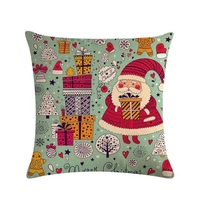 1 Stück Santa Claus Weihnachtsschmuck Kissenbezug