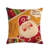 1 Stück Santa Claus Weihnachtsschmuck Kissenbezug