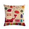 1 Stück Santa Claus Weihnachtsschmuck Kissenbezug