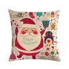 1 Stück Santa Claus Weihnachtsschmuck Kissenbezug