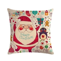 1 Stück Santa Claus Weihnachtsschmuck Kissenbezug