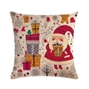 1 Stück Santa Claus Weihnachtsschmuck Kissenbezug