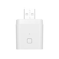 1 STÜCK Tuya Micro 5V Wireless USB Smart Adapter Flexibel und tragbar Machen Sie USB-Geräte über die Tuya APP-Sprachsteuerung intelligent Kompatibel mit Alexa Google Home