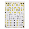 1 stücke Nagel Maniküre Aufkleber Mischmuster Französisch Nagel Hohl Grid Schablone Stamping Template Nail art Werkzeuge
