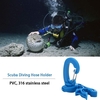1 stücke Rohr Tauchen Regler Clip Clamp Festhaken Sekundärkopf Niederdruck Schnellverschluss Schlauchhalter Scuba