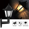 1 Stücke Solar Panel LED Sensor Wandleuchte Hexagon Lampe Weg Weg Gartenzaun Lampe