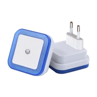 1 STÜCKE Wandmontiertes Sensor-Nachtlicht Automatisches Ein / Aus LED-Sensorlichter Stecker in Wandleuchte