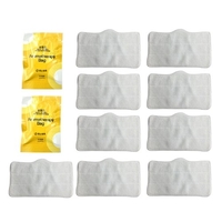 1-teiliger Aromatherapie-Beutel + 9-teiliger Mopptuchersatz für Deerma ZQ600 / 610 Staubsauger