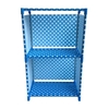 1 Tier Cube Bücherregal Bücherregal Multifunktionales Lagerregal für Bücher Schuhe Spielzeug Grünpflanzen Dekoration Schlafzimmer Arbeitszimmer Küche