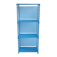 1 Tier Cube Bücherregal Bücherregal Multifunktionales Lagerregal für Bücher Schuhe Spielzeug Grünpflanzen Dekoration Schlafzimmer Arbeitszimmer Küche