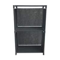 1 Tier Cube Bücherregal Bücherregal Multifunktionales Lagerregal für Bücher Schuhe Spielzeug Grünpflanzen Dekoration Schlafzimmer Arbeitszimmer Küche