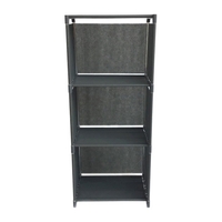 1 Tier Cube Bücherregal Bücherregal Multifunktionales Lagerregal für Bücher Schuhe Spielzeug Grünpflanzen Dekoration Schlafzimmer Arbeitszimmer Küche