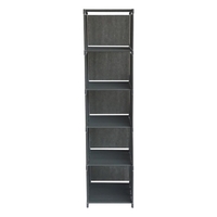 1 Tier Cube Bücherregal Bücherregal Multifunktionales Lagerregal für Bücher Schuhe Spielzeug Grünpflanzen Dekoration Schlafzimmer Arbeitszimmer Küche