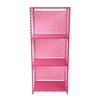 1 Tier Cube Bücherregal Bücherregal Multifunktionales Lagerregal für Bücher Schuhe Spielzeug Grünpflanzen Dekoration Schlafzimmer Arbeitszimmer Küche
