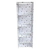 1 Tier Cube Bücherregal Bücherregal Multifunktionales Lagerregal für Bücher Schuhe Spielzeug Grünpflanzen Dekoration Schlafzimmer Arbeitszimmer Küche