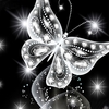 10 * 10 Zoll / 25 * 25cm DIY 5D Diamant Malerei Kit Schmetterling Harz Strass Mosaik Stickerei Kreuzstich Handwerk Home Wall Decor