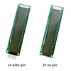10-Bit-16-Segment-Modul 10-Bit-SPI-LCD-Anzeigemodul für digitale Segmentröhren Blaue Hintergrundbeleuchtung