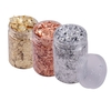 10 g pro Farbe Imitation Goldfolienflocken 3 Flaschen Metallfolienflocken,  Gold + Silber + Roségold