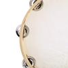 10 "Hand Tamburin Drum Bell Birke Metall Jingles Perkussion