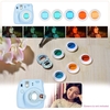 10 in 1 Zubehör Kit für Fujifilm Instax Mini 8/8 + / 8s / 9 Include Kamera Fall / Strap / Selfie Spiegel / Filter / Album / Ecke Aufkleber / Foto Rahmen / Foto Aufkleber / Stift