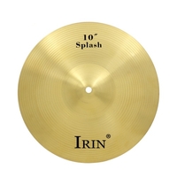 10 "Messing Legierung Crash Ride Hi-Hat Becken für Drum Set
