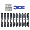 10 Paar MC4 Stecker / Buchse Solar Panel Kabelstecker mit Schraubenschlüssel Montagewerkzeug für PV-System