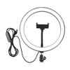 10 "Dimmbare LED Selfie Runde Licht Helligkeit einstellbare Lampe