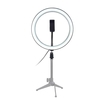 10 "dimmbares LED Selfie rundes Licht mit einstellbarer Lampe für die Helligkeit des Telefonclips